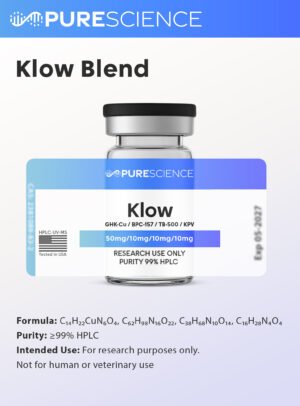 ghk cu/bpc 157/tb 500/kpv (klow blend) [50mg/10mg/10mg/10mg]